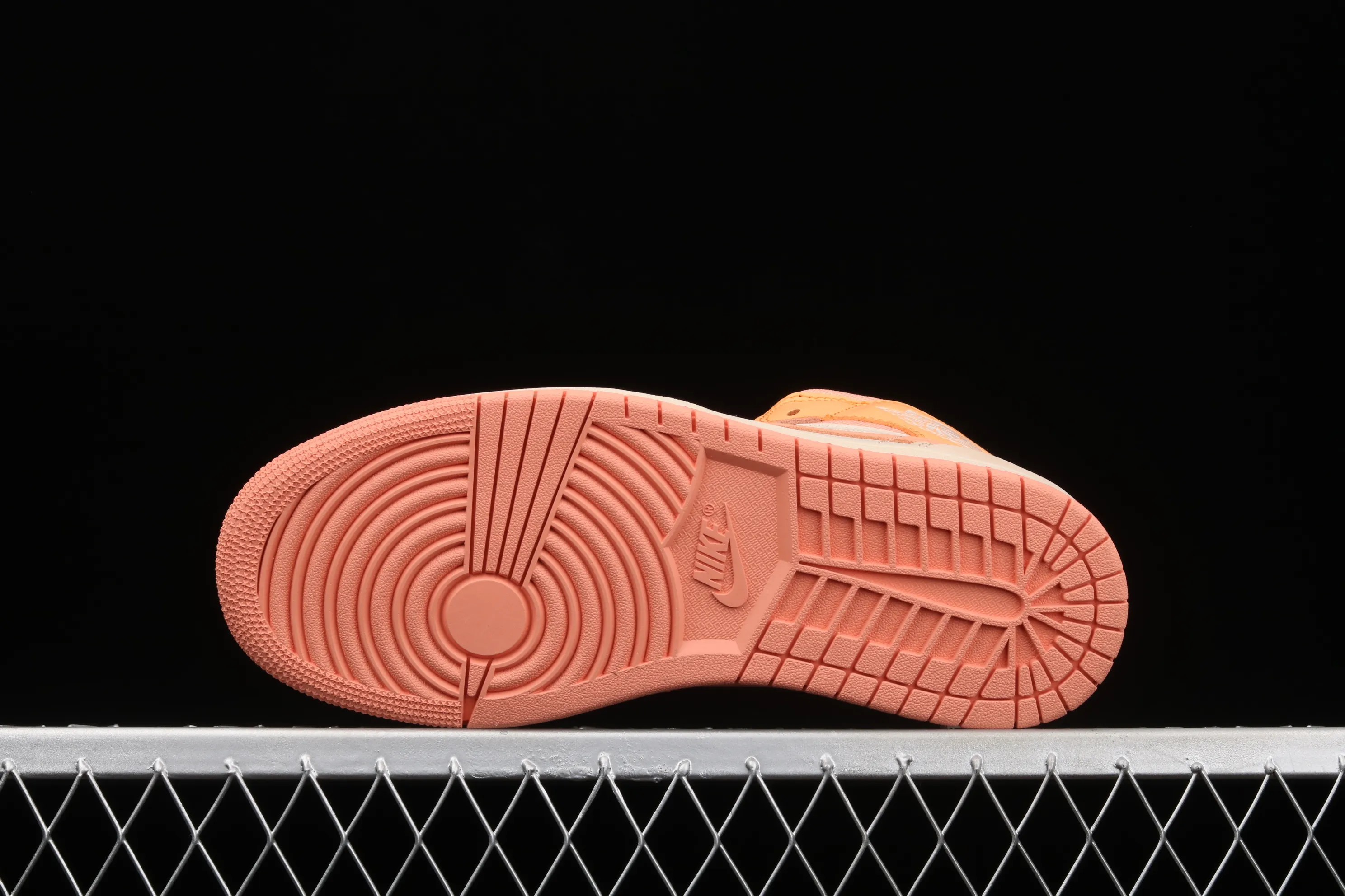 All categories Air Jordan Jordan series basketball shoes Air Jordan 1 Mid G version pure original Air Jordan 1 Mid SE AJ1 Joe 1 Chinese orange and pink splicing mid-top versatile casual sports sneakers DH4270-800